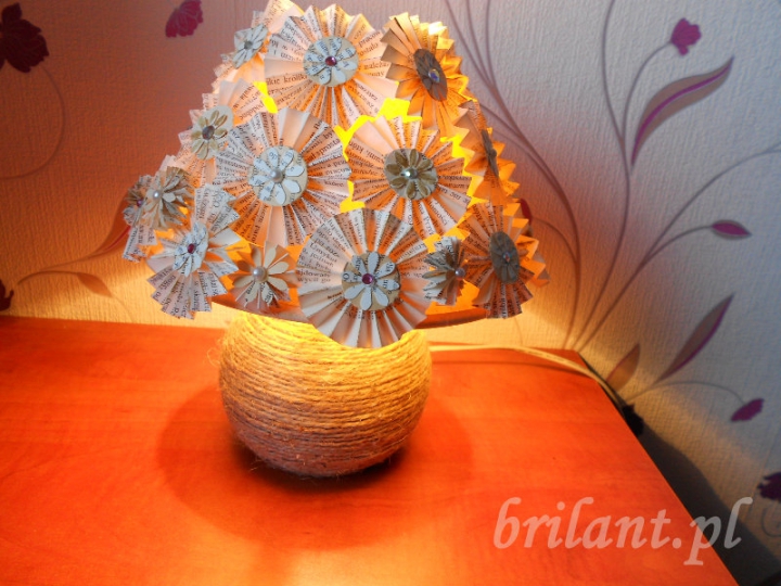 Lampa - handmade
